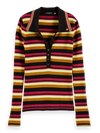 Scotch & Soda Knitted Striped Long Sleeved top