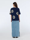 Scotch & Soda Batik Baseball Loose T-Shirt