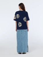 Scotch & Soda Batik Baseball Loose T-Shirt