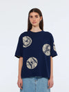 Scotch & Soda Batik Baseball Loose T-Shirt
