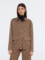 Scotch & Soda Monogram Jacquard Knitted Jacket