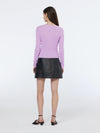 Scotch & Soda Textured Stitch Fitted Knit Jumper