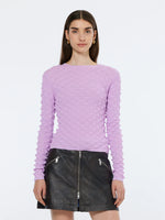 Scotch & Soda Textured Stitch Fitted Knit Jumper