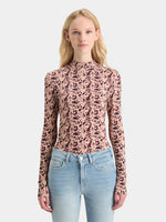 Scotch & Soda Longsleeve Printed Top