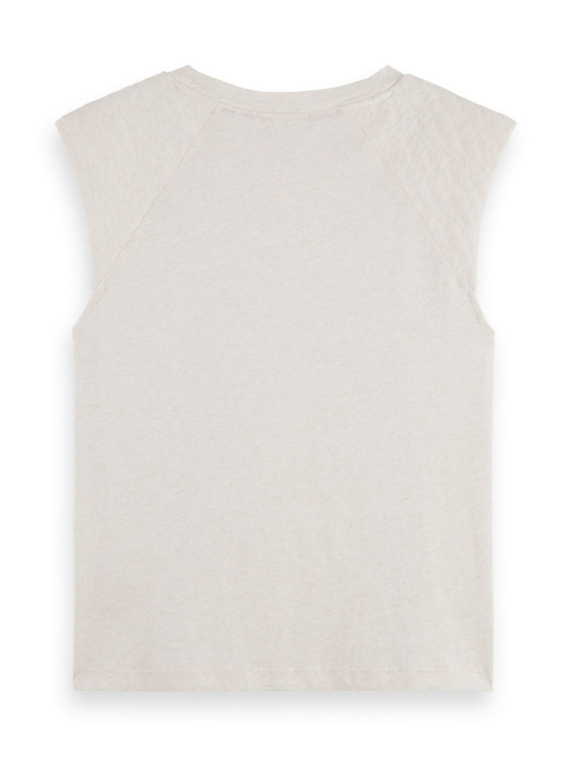 Scotch & Soda Padded Shoulder Tank