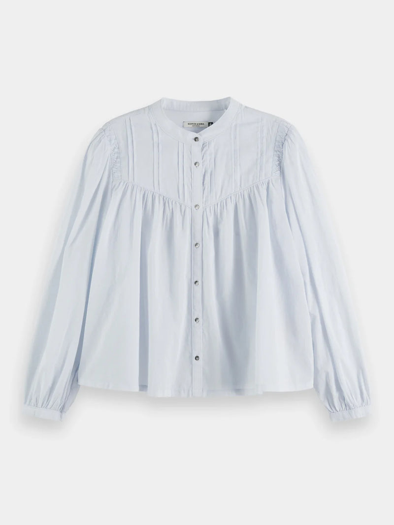 Scotch & Soda Shirt With Pin Tuck Yoke