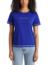 Scotch & Soda Regular Fit Tee With Flatlock