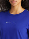 Scotch & Soda Regular Fit Tee With Flatlock