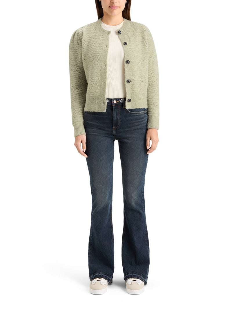 Scotch & Soda Boucle Crew Neck Cardigan