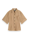 Scotch & Soda Fitted Short Sleeve Shirt