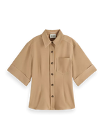 Scotch & Soda Fitted Short Sleeve Shirt