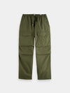 Scotch & Soda Ivy Mid Rise Wide Leg Cargo Pants