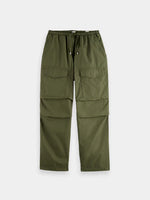 Scotch & Soda Ivy Mid Rise Wide Leg Cargo Pants