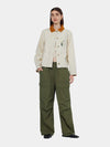 Scotch & Soda Ivy Mid Rise Wide Leg Cargo Pants