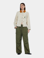 Scotch & Soda Ivy Mid Rise Wide Leg Cargo Pants