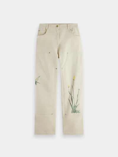 Scotch & Soda Raine High Rise Wide Leg Pants