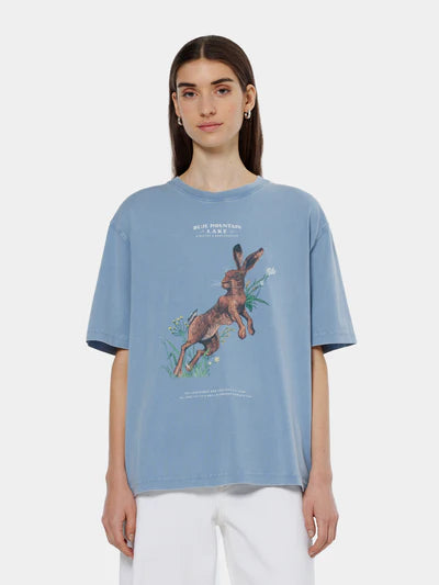 Scotch & Soda Washed Artwork Loose T-Shirt