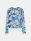 Scotch & Soda All Over Print Mesh L/S T-Shirt