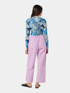 Scotch & Soda All Over Print Mesh L/S T-Shirt
