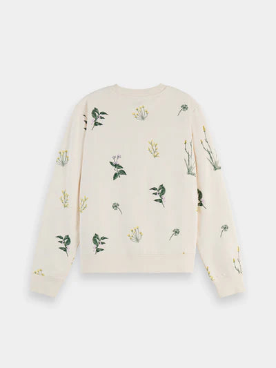 Scotch & Soda All Over Embroidery Sweat