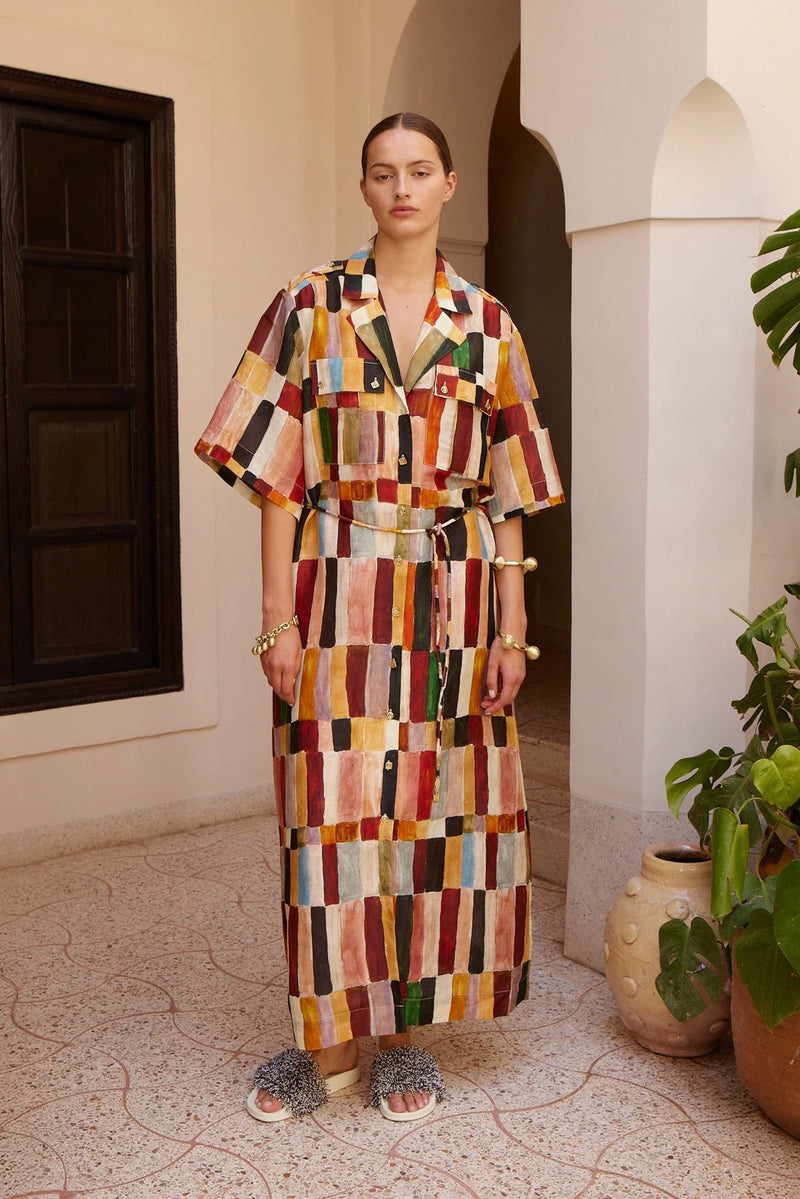 ALEMAIS MARJORELLE SHIRTDRESS