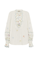 ALEMAIS GIULIA EMBROIDERED BLOUSE