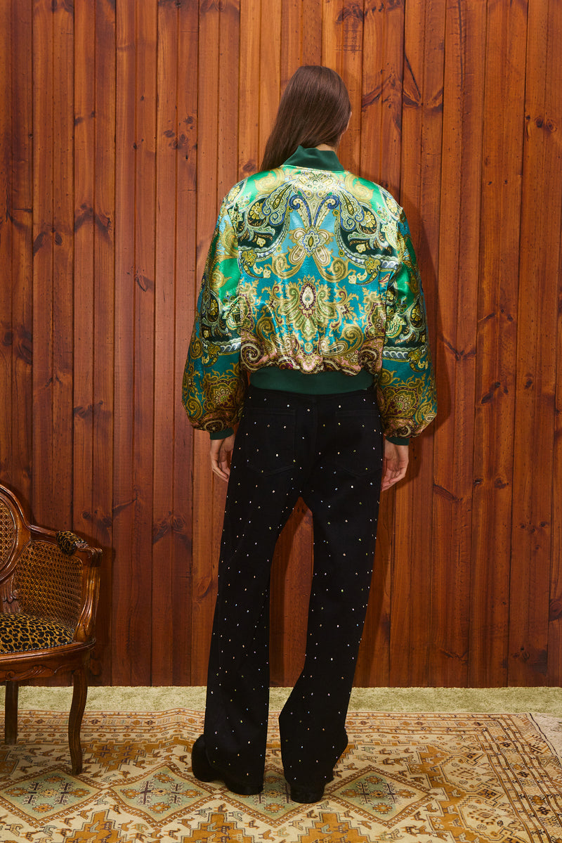 ALEMAIS CLEMENZA BOMBER JACKET