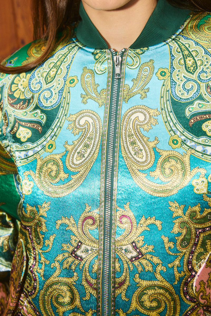 ALEMAIS CLEMENZA BOMBER JACKET