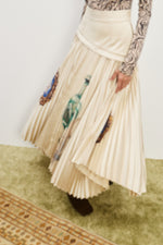 ALEMAIS ORAZIO PLEATED SKIRT