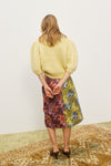 ALEMAIS ALESSANDRO LEMON PUFF SLEEVE TOP