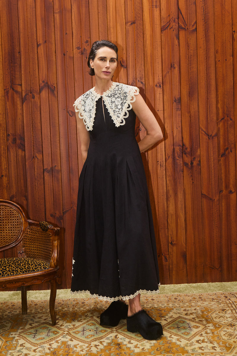ALEMAIS APOLLONIA MIDI DRESS