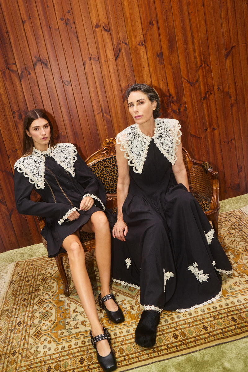 ALEMAIS APOLLONIA MIDI DRESS