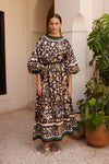 ALEMAIS MAROC MIDI DRESS