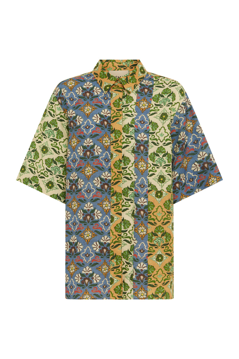 ALEMAIS ALI SPLICED SHIRT