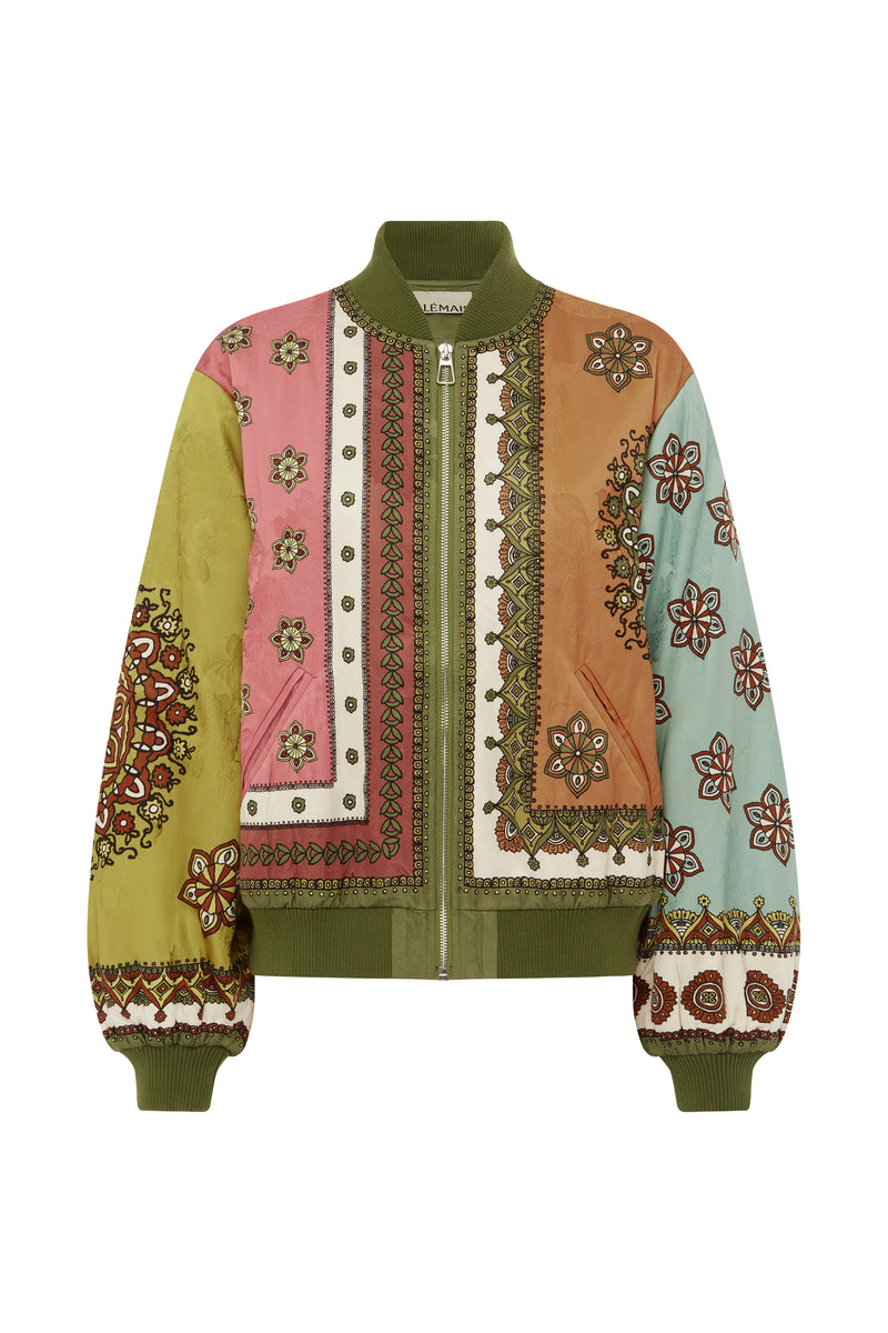 ALEMAIS CONTINA BOMBER JACKET