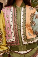 ALEMAIS CONTINA BOMBER JACKET
