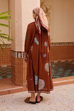 ALEMAIS LAURENCE TIE FRONT SHIRTDRESS