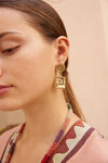 ALEMAIS LE JARDIN SPIRAL EARRINGS