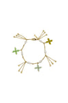 ALEMAIS LE JARDIN BEAD FLOWER BRACELET