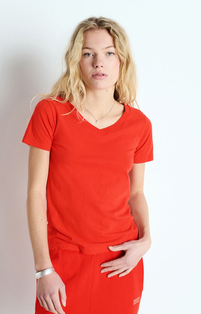 American Vintage Gamipy V Neck T-SHIRT