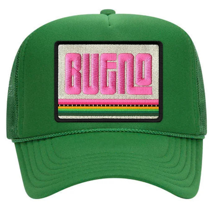 Port Sandz Bueno Trucker Hat. MADE IN CALIIFORNIA, USA