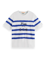 Scotch & Soda Breton Stripe Fit T-Shirt