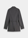 Scotch & Soda Core Belted Double Breasted Blazer