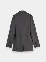 Scotch & Soda Core Belted Double Breasted Blazer