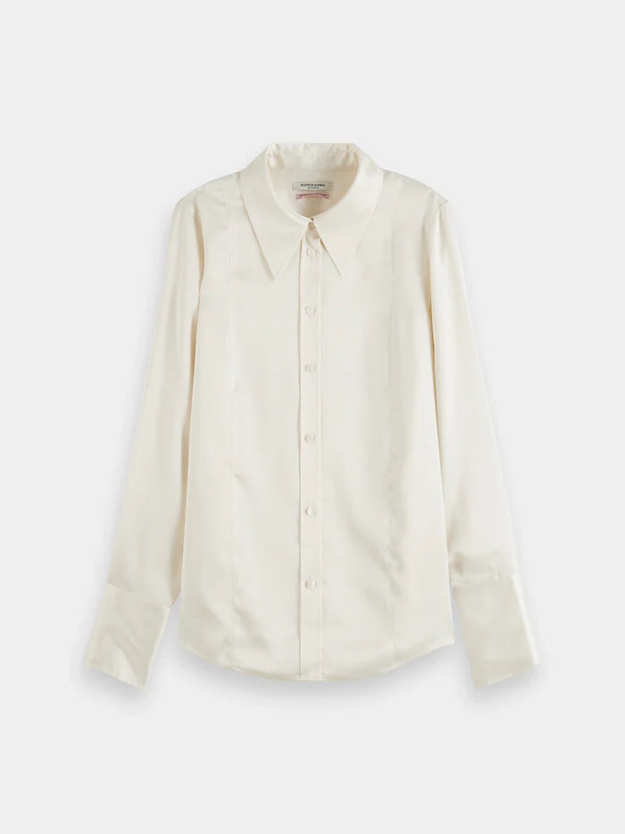 Scotch & Soda Core Satin Shirt