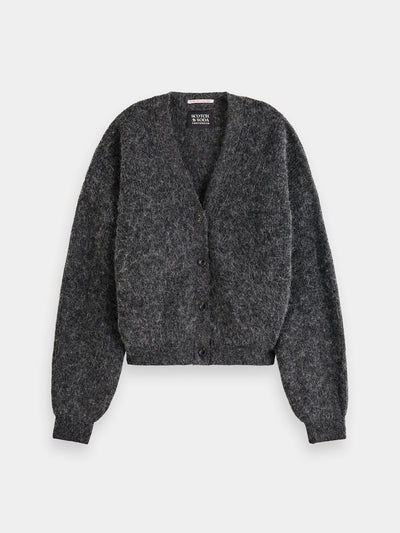 Scotch & Soda Core Fuzzy Relaxed Cardigan
