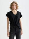 Scotch & Soda Core slub v-neck t-shirt