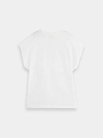 Scotch & Soda Core Slub V-Neck T-Shirt
