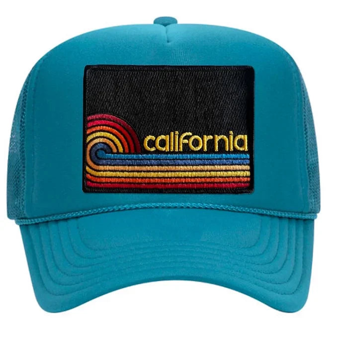 Port Sandz California Trucker Hat. MADE IN CALIIFORNIA, USA