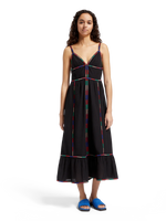 Scotch & Soda Embroidered Maxi Dress